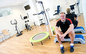 heer klaar met trainen